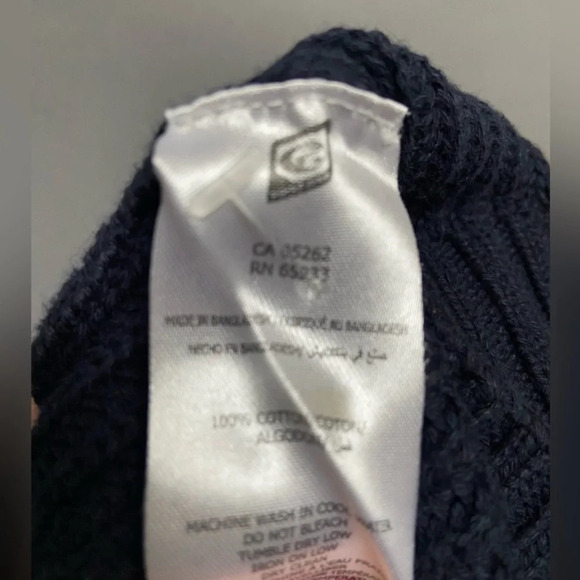 Point zero cowl v neck black  label chunky sweater Sz M - Picture 11 of 14